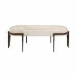 55" Marellla Hair On Hide Bench 55" Marellla Hair On Hide Bench