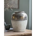 Candia Terracotta Vase Sienna Brown Candia Terracotta Vase Sienna Brown