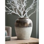 Candia Terracotta Vase Sienna Brown Candia Terracotta Vase Sienna Brown