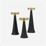 Attica Candleholders -Set 3 Attica Candleholders -Set 3