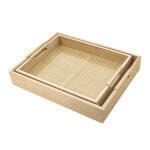 S/2 Trays 6S/CTN L:19x15x3" S:16.5x13.5x2.5" S/2 Trays 6S/CTN L:19x15x3" S:16.5x13.5x2.5"