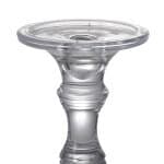 D4.7x9" Audrey Glass Candlestick, Medium D4.7x9" Audrey Glass Candlestick, Medium