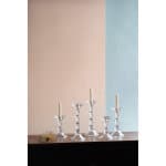 D5x7" Audrey Glass Candlestick, Small D5x7" Audrey Glass Candlestick, Small