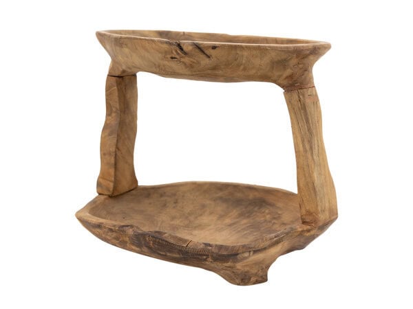 D6x13" Golden Coral Accent on Clear Base D6x13" Golden Coral Accent on Clear Base