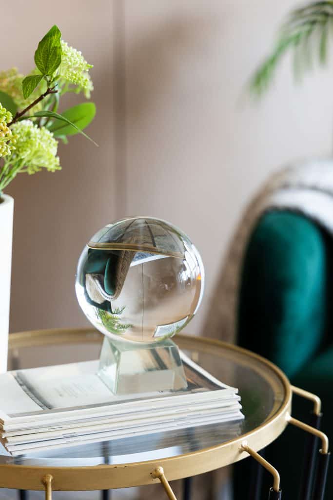 D5x6" CityScape Glass Sphere, Large D5x6" CityScape Glass Sphere, Large