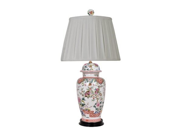 LPSSG1015XS Porcelain Pine Green Vase Lamp LPSSG1015XS Porcelain Pine Green Vase Lamp