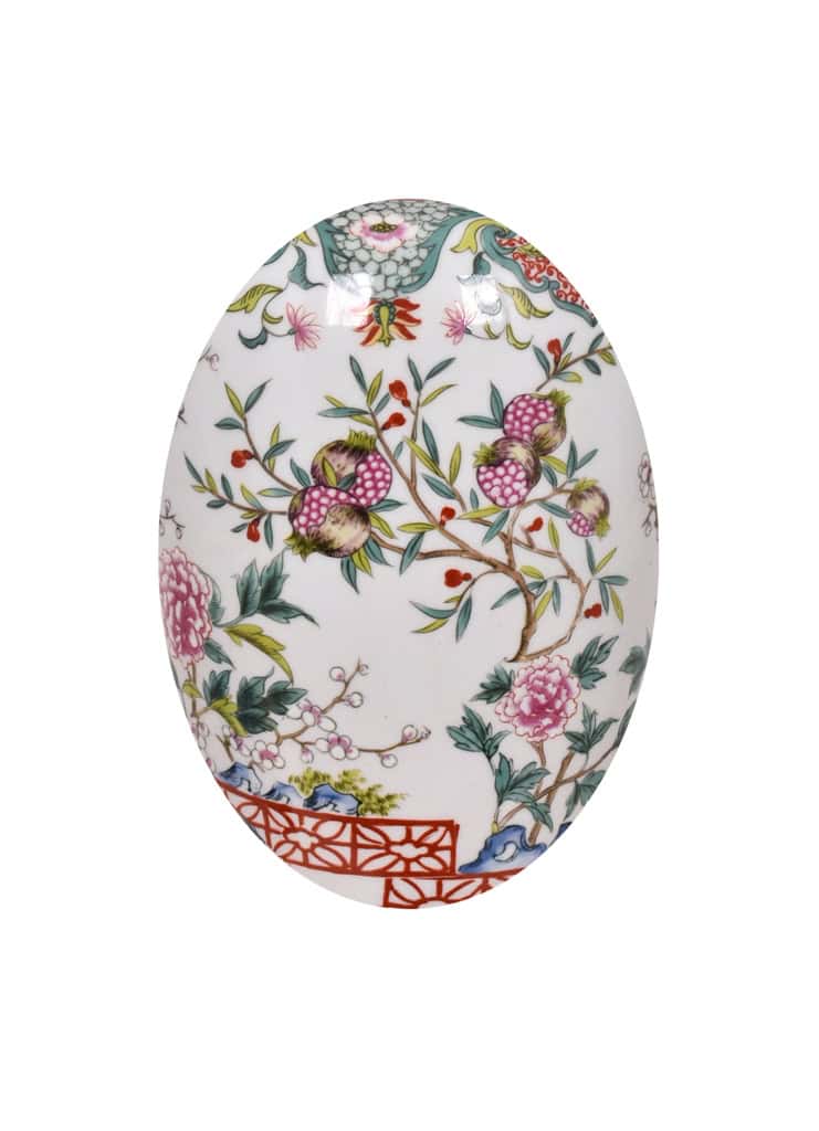 LPSL0816E Porcelain Pamegranate Floral LPSL0816E Porcelain Pamegranate Floral