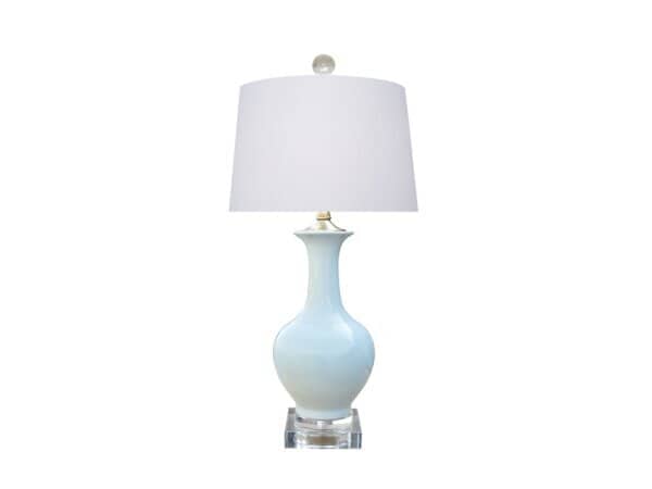 LPXYS1014AT Porcelain Lavender Vase Lamp LPXYS1014AT Porcelain Lavender Vase Lamp