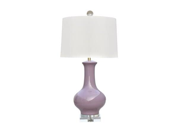 LPYN6Z17K Porcelain Cream White Square Vase Lamp LPYN6Z17K Porcelain Cream White Square Vase Lamp