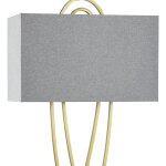 Vida Table Lamp | Brass Finish On Metal With Crystal Base | Hardback Shade Vida Table Lamp | Brass Finish On Metal With Crystal Base | Hardback Shade