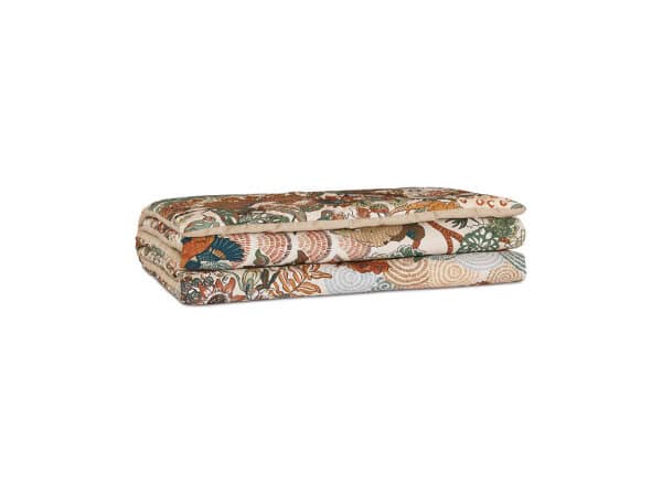 Joaquin Embroidered Queen Bed Scarf Joaquin Embroidered Queen Bed Scarf